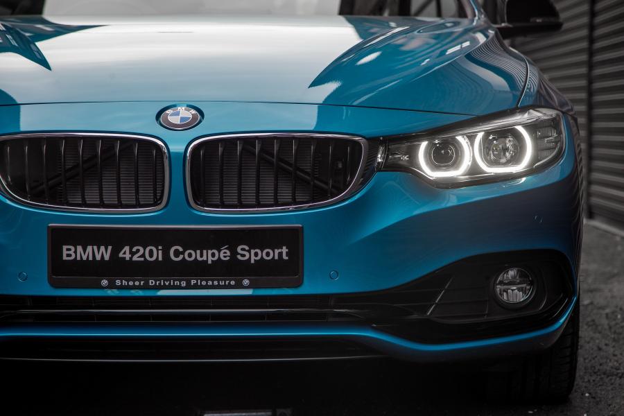 Детали экстерьера BMW 420i Coupe Sport Line 2017 года  (MY) (фото 5 из 8)